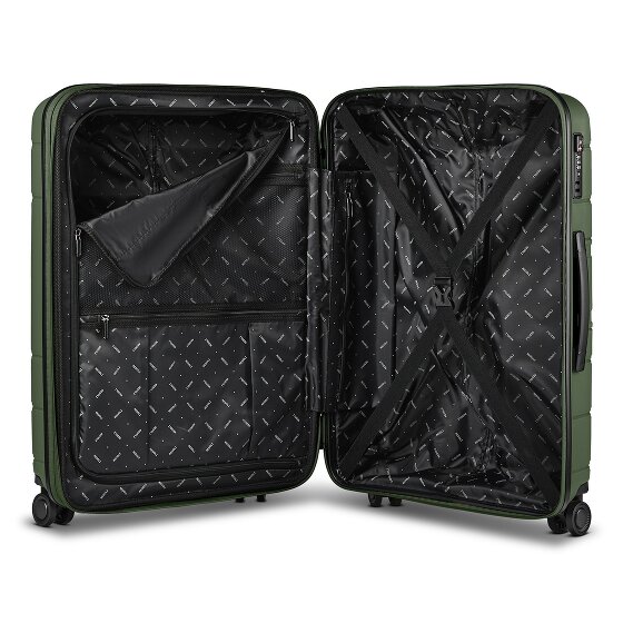 Redolz Essentials 11 4 Rollen Trolley 66 cm mit Dehnfalte