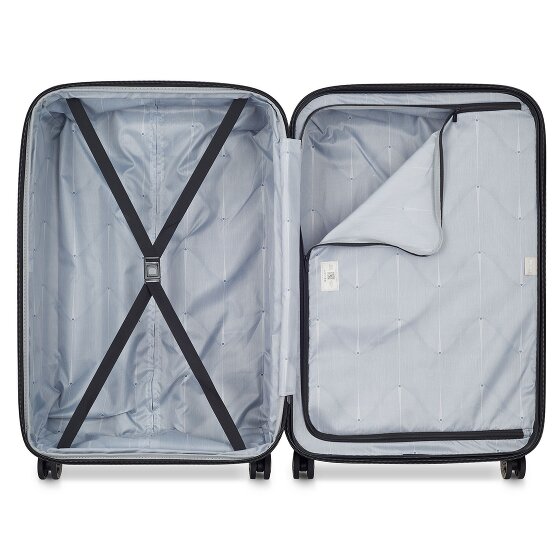 Delsey Paris Meteor 4 Rollen Trolley L 78 cm mit Dehnfalte