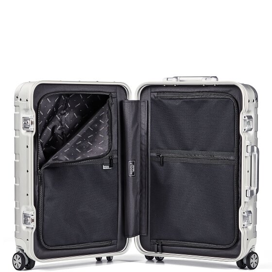 Redolz Pro Aluminium 4 Rollen Kabinentrolley S 55 cm