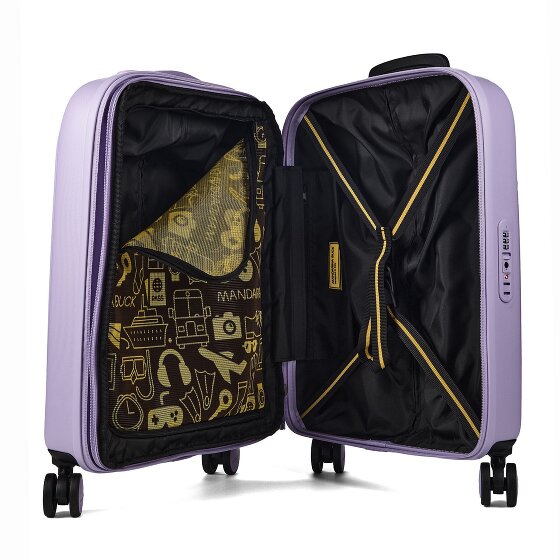 Mandarina Duck Logoduck + 4 Rollen Kabinentrolley S 55 cm