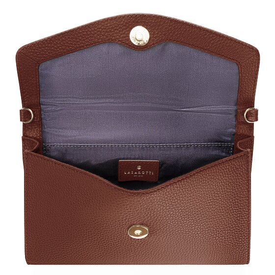 Lazarotti Bologna Leather Clutch Umhängetasche Leder 23 cm