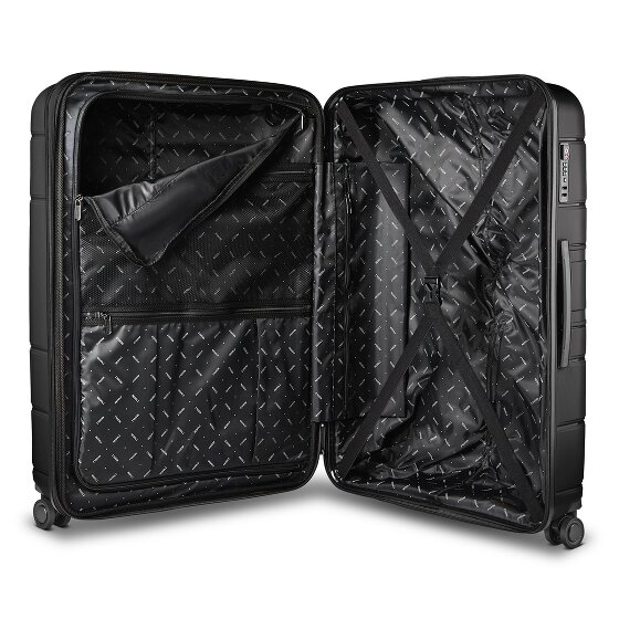 Redolz Essentials 11 4 Rollen Trolley 76 cm mit Dehnfalte