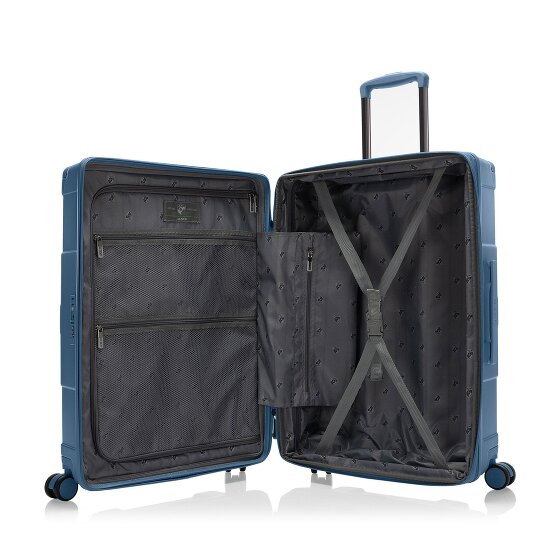 Heys ReNew 4 Rollen Trolley M 66 cm mit Dehnfalte