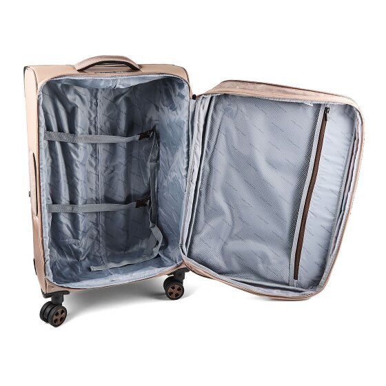 Worldpack Oxford 4 Rollen Kofferset 3-teilig mit Dehnfalte