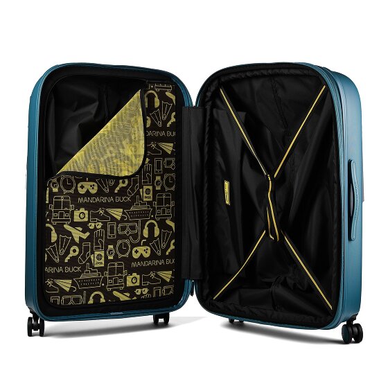 Mandarina Duck Logoduck + 4 Rollen Trolley L 75 cm