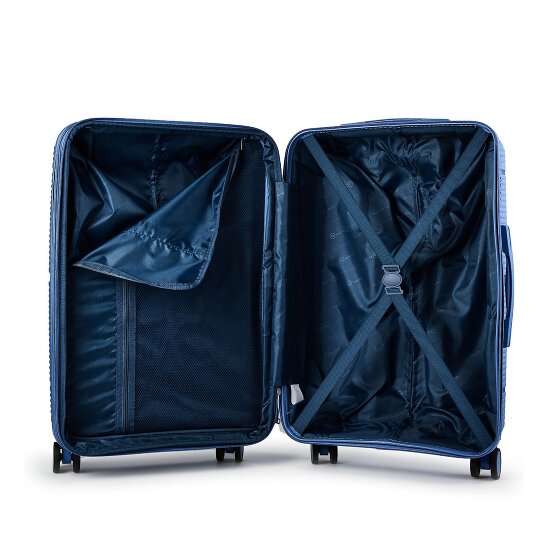 Benzi 5899 4 Rollen Trolley M 57 cm mit Dehnfalte