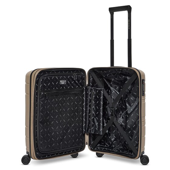 Redolz Essentials 11 4 Rollen Kabinentrolley 55 cm mit Dehnfalte