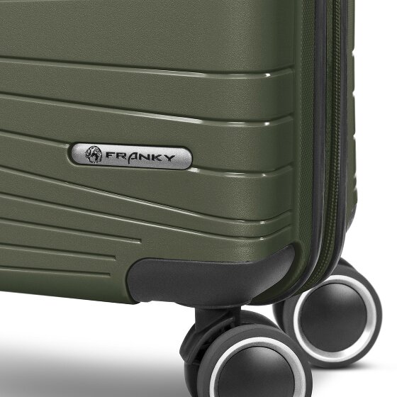 Franky Dallas 3.0 4 Rollen Trolley M 65 cm mit Dehnfalte