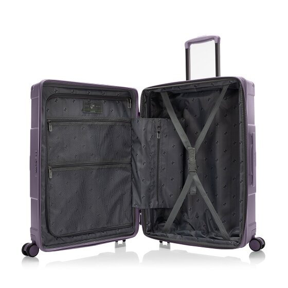 Heys ReNew 4 Rollen Trolley M 66 cm mit Dehnfalte
