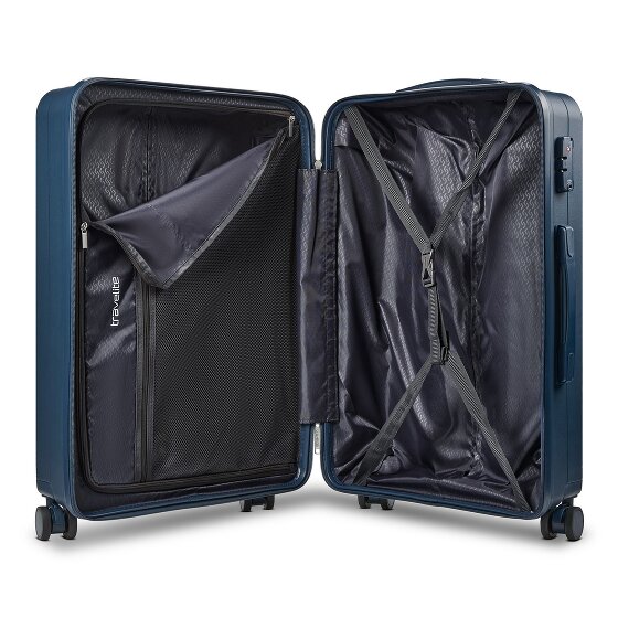Travelite Pacific 4 Rollen Kofferset 3-teilig