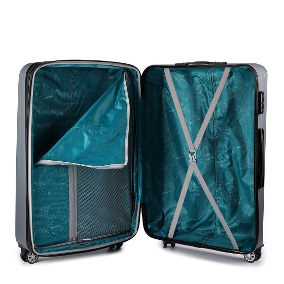 Benzi 5493 4 Rollen Kofferset 3-teilig mit Dehnfalte