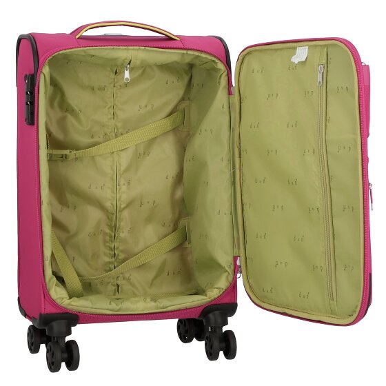 d&n Travel Line 6754 4-Rollen Kabinentrolley 55 cm