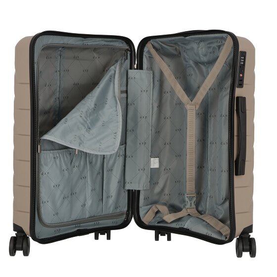 d&n Travel Line 4100 4 Rollen Trolley M 64 cm