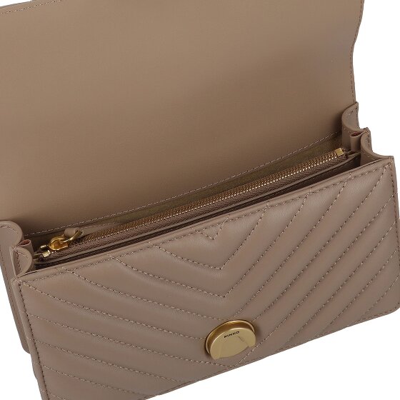 PINKO Love One Umhängetasche Leder 21 cm