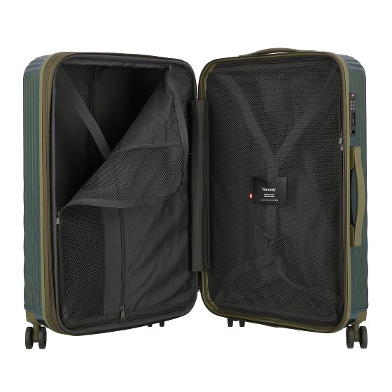 Pack Easy Flow 4 Rollen Trolley M 66 cm mit Dehnfalte