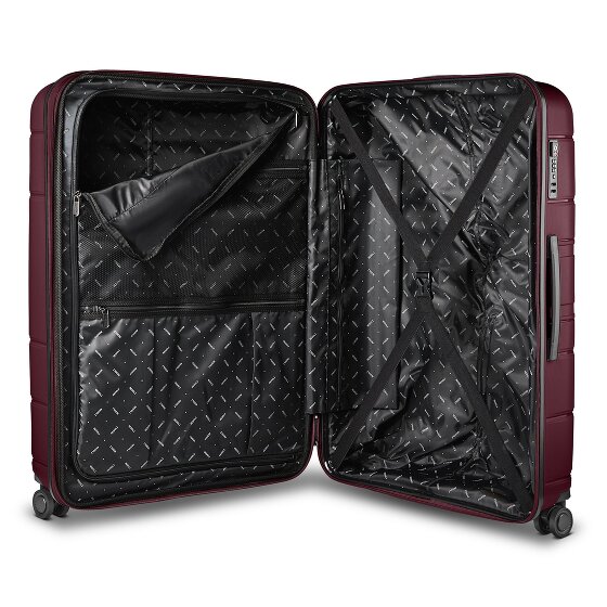 Redolz Essentials 11 4 Rollen Trolley 76 cm mit Dehnfalte