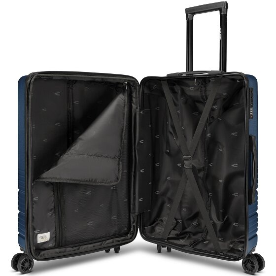 camel active Hanoi 4 Rollen Kofferset 3-teilig mit Dehnfalte