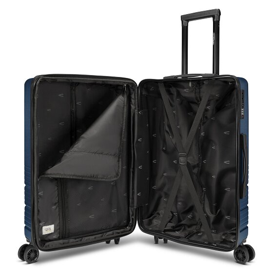 camel active Hanoi 4 Rollen Kofferset 3-teilig mit Dehnfalte