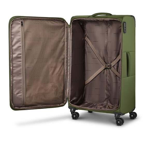 Stratic taska 4 Rollen Trolley L 76 cm mit Dehnfalte