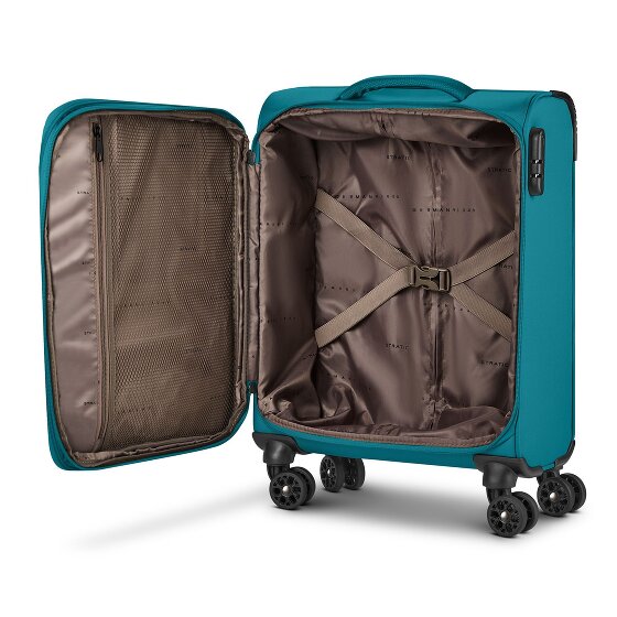 Stratic taska 4 Rollen Kabinentrolley S 55 cm mit Dehnfalte