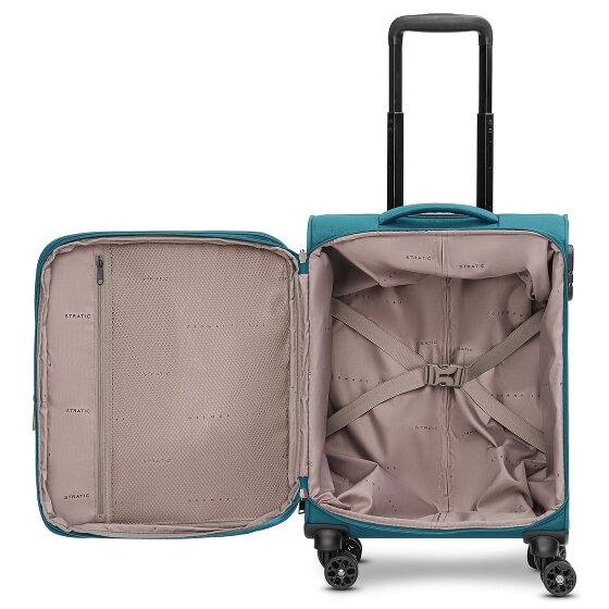Stratic taska 4-Rollen Kabinentrolley S 55 cm mit Dehnfalte