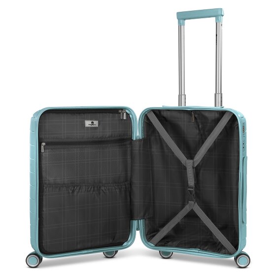 Franky London 4 Rollen Kabinentrolley S 55 cm mit Dehnfalte