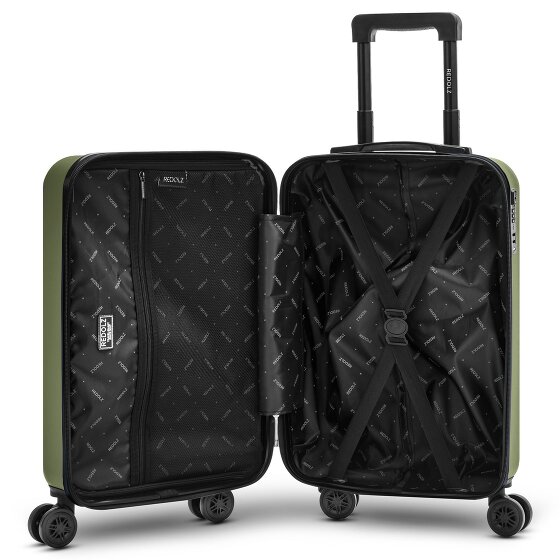 Redolz Essentials 09 CABIN 4 Rollen Kabinentrolley 55 cm