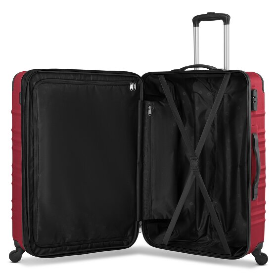 Wenger Amplar Evo 4 Rollen Trolley L 75 cm mit Dehnfalte