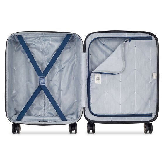 Delsey Paris Meteor 4 Rollen Kabinentrolley 55 cm mit Dehnfalte