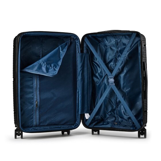 Benzi 5899 4 Rollen Trolley M 57 cm mit Dehnfalte