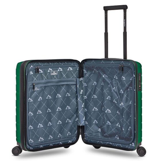 Bergpfeil Travel 4-Rollen Kabinentrolley S 55 cm mit Dehnfalte