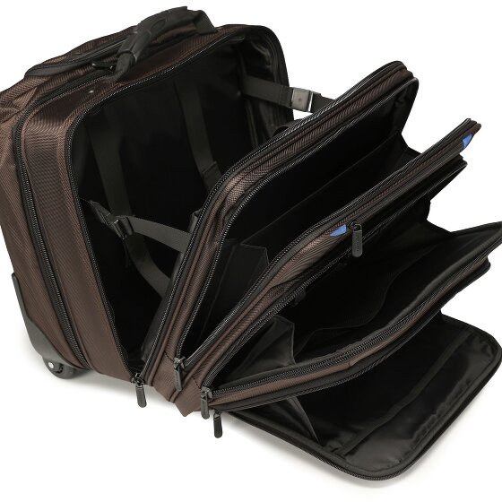Dermata 2-Rollen Businesstrolley 42  cm Laptopfach