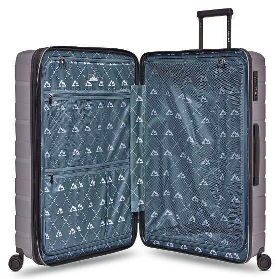 Bergpfeil Travel 4 Rollen Trolley L 75 cm mit Dehnfalte
