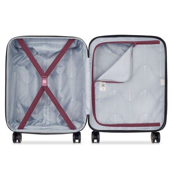 Delsey Paris Meteor 4 Rollen Kabinentrolley 55 cm mit Dehnfalte