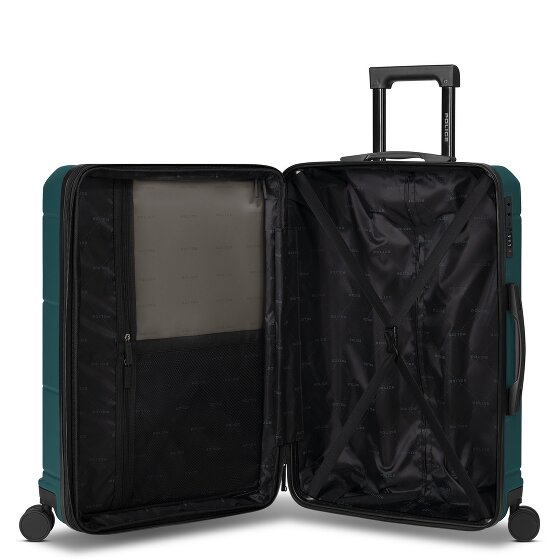 Police London 4 Rollen Trolley 74 cm mit Dehnfalte