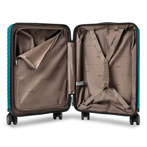 Stratic Shine 4 Rollen Kabinentrolley 55 cm