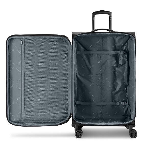 Bugatti Valencia Soft 4 Rollen Trolley L 75 cm mit Dehnfalte