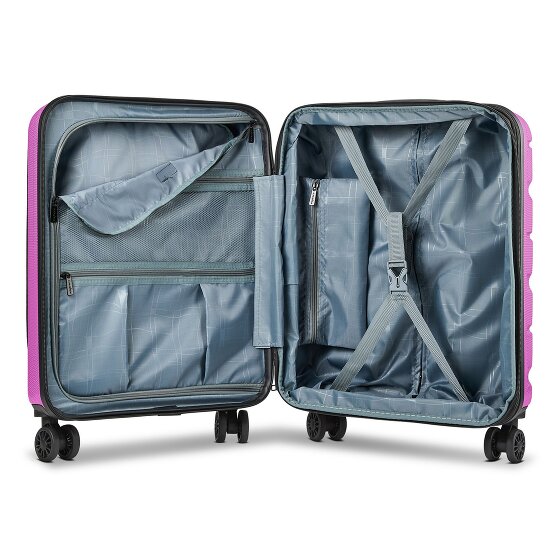 Franky Munich 4.0 4 Rollen Kabinentrolley 55 cm Laptopfach mit Dehnfalte