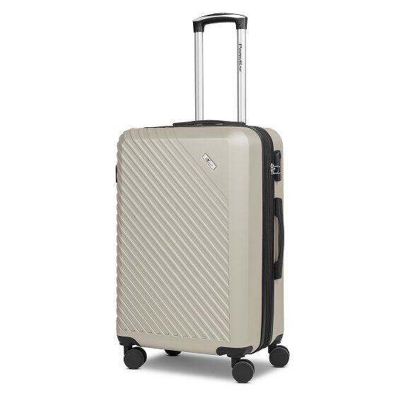 Check.In Paradise 2.0 4 Rollen Trolley M 68 cm mit Dehnfalte