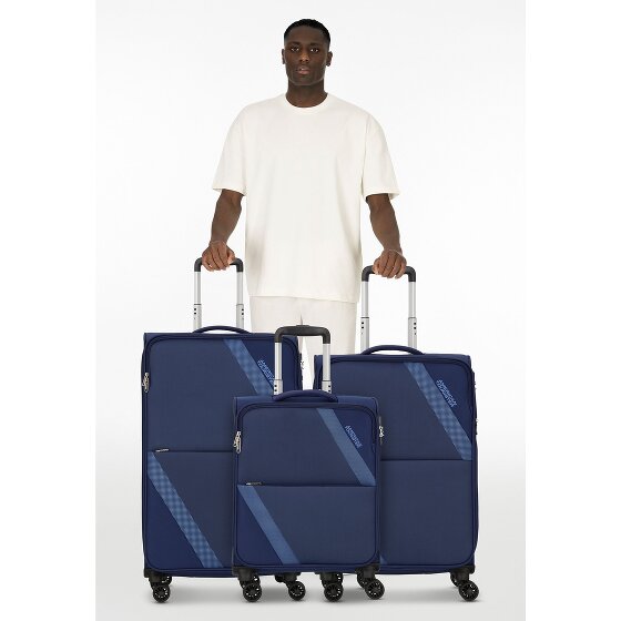 American Tourister Star Max 4 Rollen Kofferset 3-teilig mit Dehnfalte