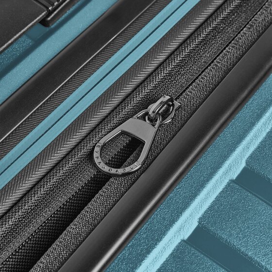 Pactastic Collection 04 THE MEDIUM + 4 Rollen Trolley M 66 cm mit Dehnfalte