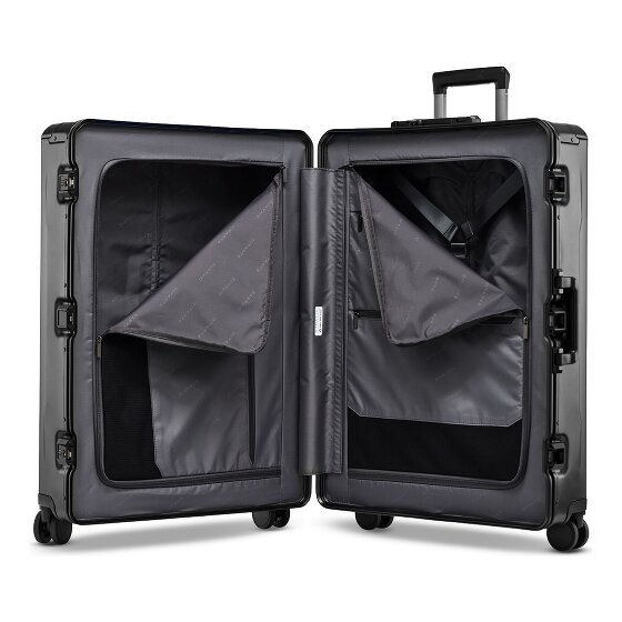 Stratic Phoenix 4-Rollen Trolley L Aluminium 76 cm