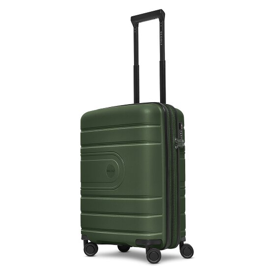 Redolz Essentials 11 4 Rollen Kabinentrolley 55 cm mit Dehnfalte