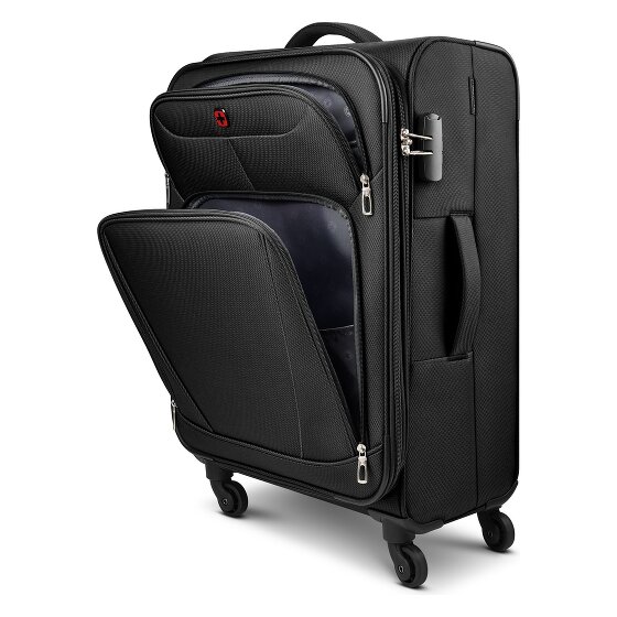 Wenger Beaumont 4-Rollen Kofferset S+L mit Dehnfalte