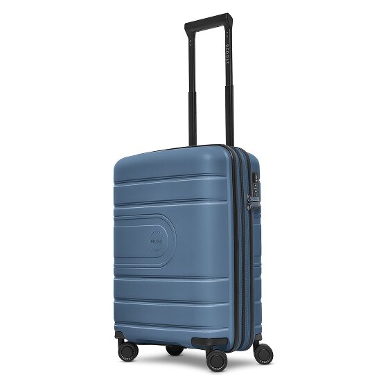 Redolz Essentials 11 4 Rollen Kabinentrolley 55 cm mit Dehnfalte