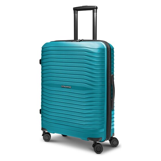 Stratic Shine 4 Rollen Trolley 66 cm mit Dehnfalte