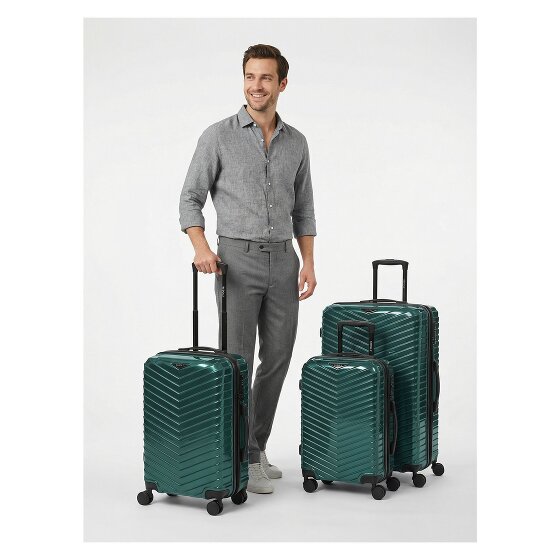 Redolz Essentials 18 4 Rollen Kofferset 3-teilig mit Dehnfalte