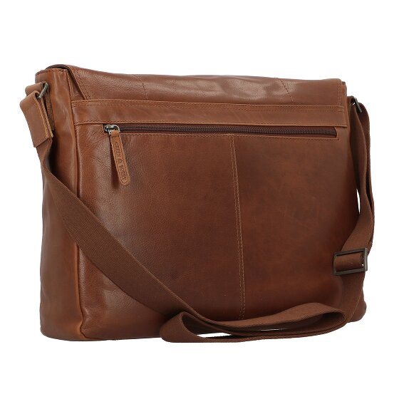 Greenburry Vintage Aktentaschen Messenger Leder 40 cm Laptopfach