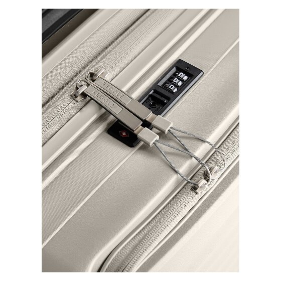 Redolz Essentials 17 2.0 4 Rollen Kabinentrolley 55 cm Laptopfach mit Dehnfalte