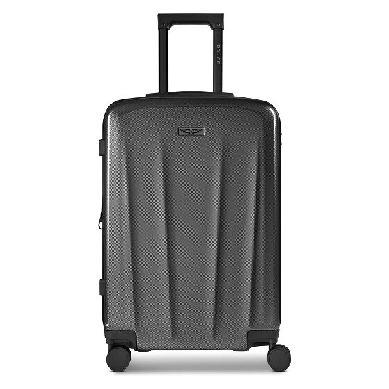 Police New York 4 Rollen Trolley M 62 cm mit Dehnfalte